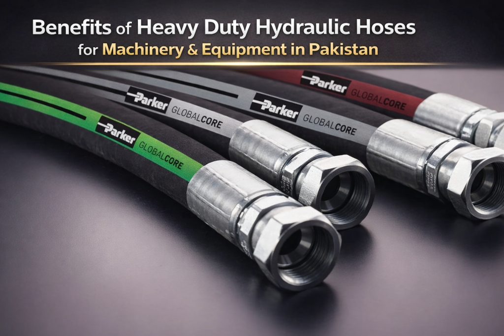 Benefits of Heavy Duty Hydraulic Hoses for Machinery & Equipment in Pakistan